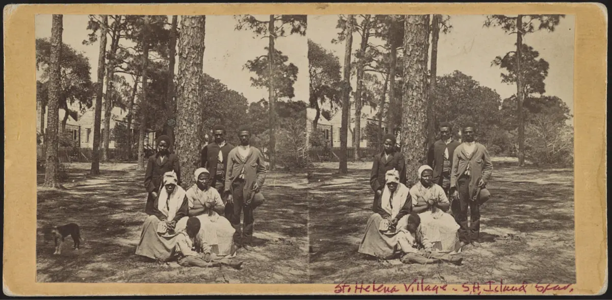 Historical photos of Gullah/Geechee communities and culture.